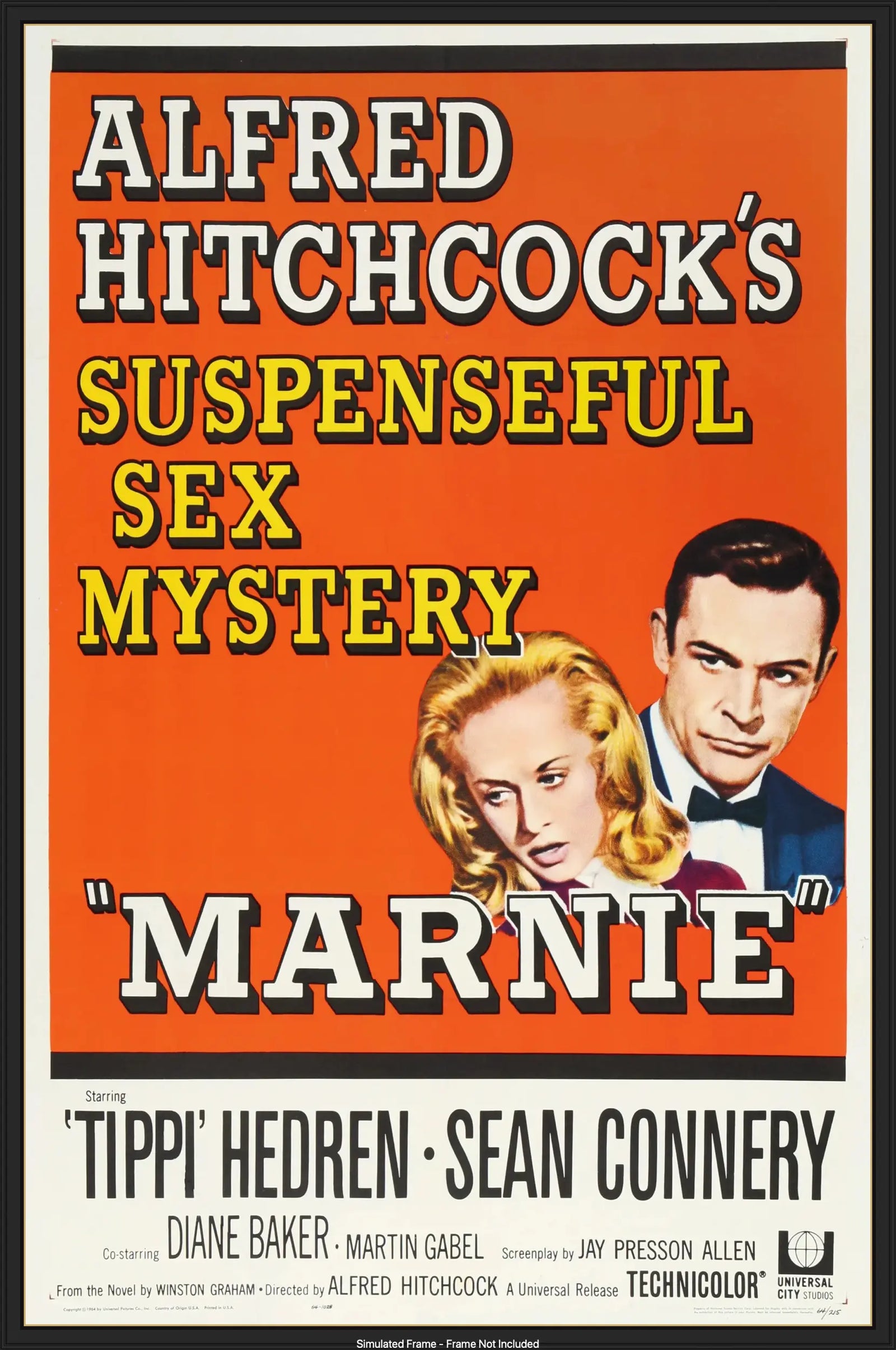Marnie (1964) original movie poster for sale at Original Film Art - Vintage Movie Posters