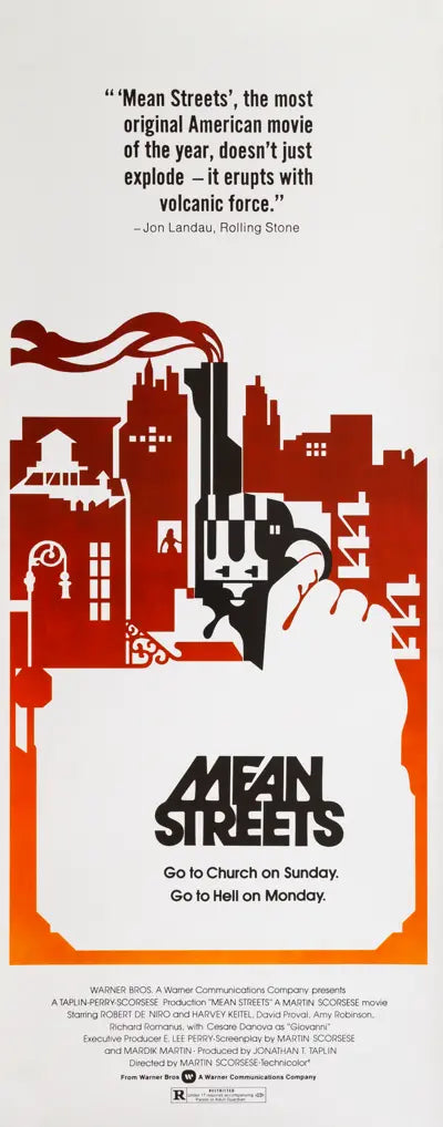 Mean Streets (1973) original movie poster for sale at Original Film Art - Vintage Movie Posters
