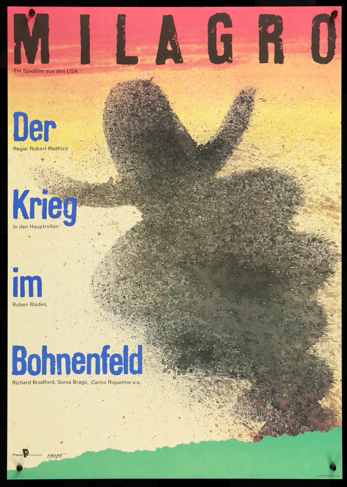 Milagro Beanfield War (1988) original movie poster for sale at Original Film Art - Vintage Movie Posters