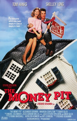 Money Pit (1986) original movie poster for sale at Original Film Art - Vintage Movie Posters