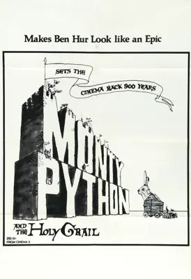 Monty Python and the Holy Grail (1975) original movie poster for sale at Original Film Art - Vintage Movie Posters