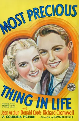 Most Precious Thing in Life (1934) original movie poster for sale at Original Film Art