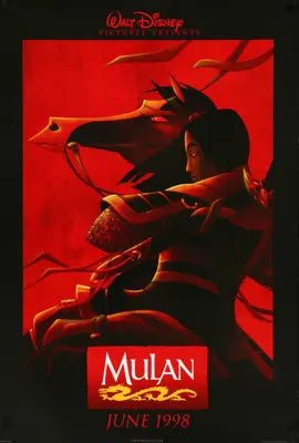 Mulan (1998) original movie poster for sale at Original Film Art - Vintage Movie Posters