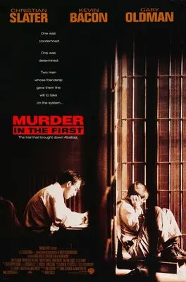Murder in the First (1995) original movie poster for sale at Original Film Art