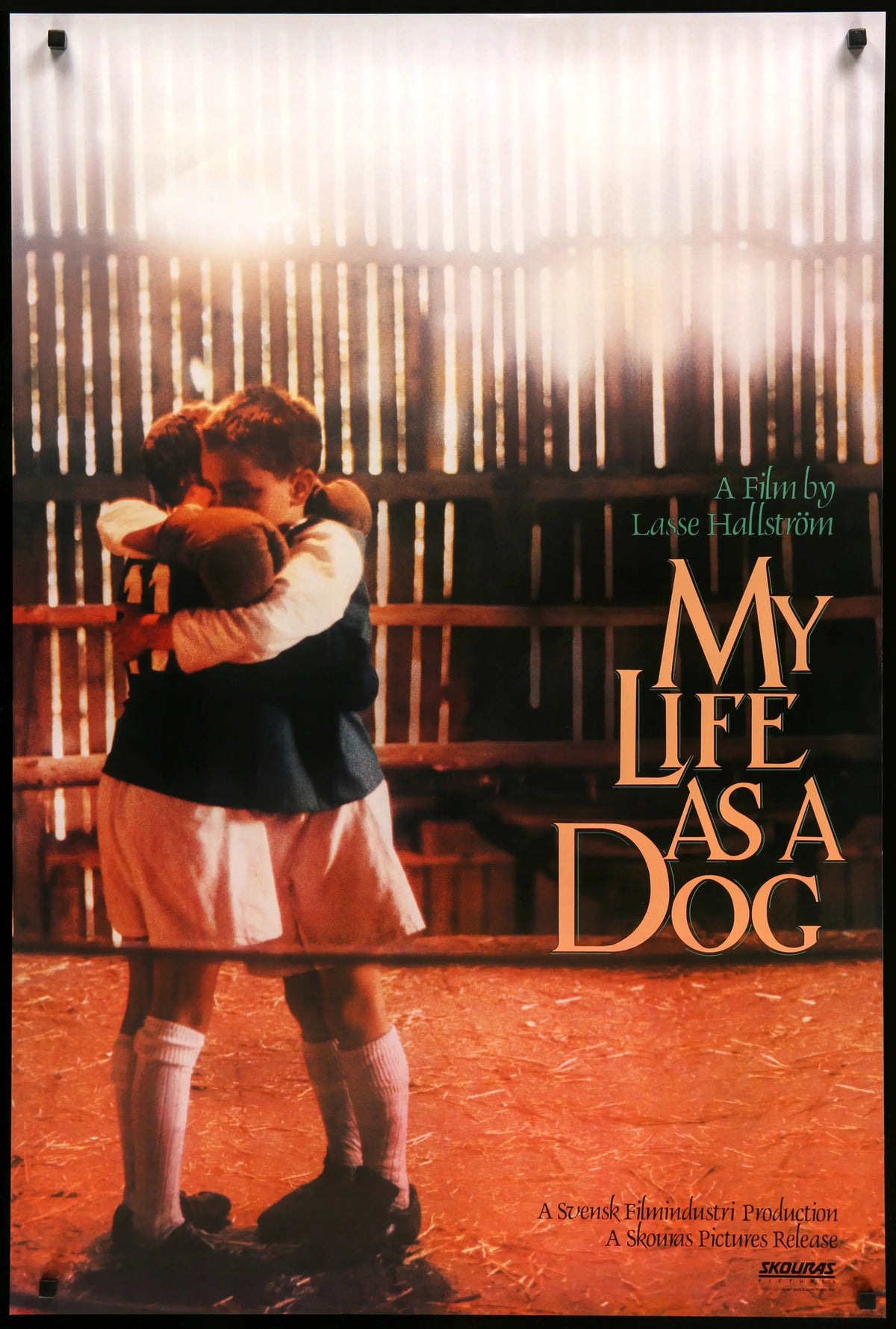 My Life as a Dog (1985) original movie poster for sale at Original Film Art