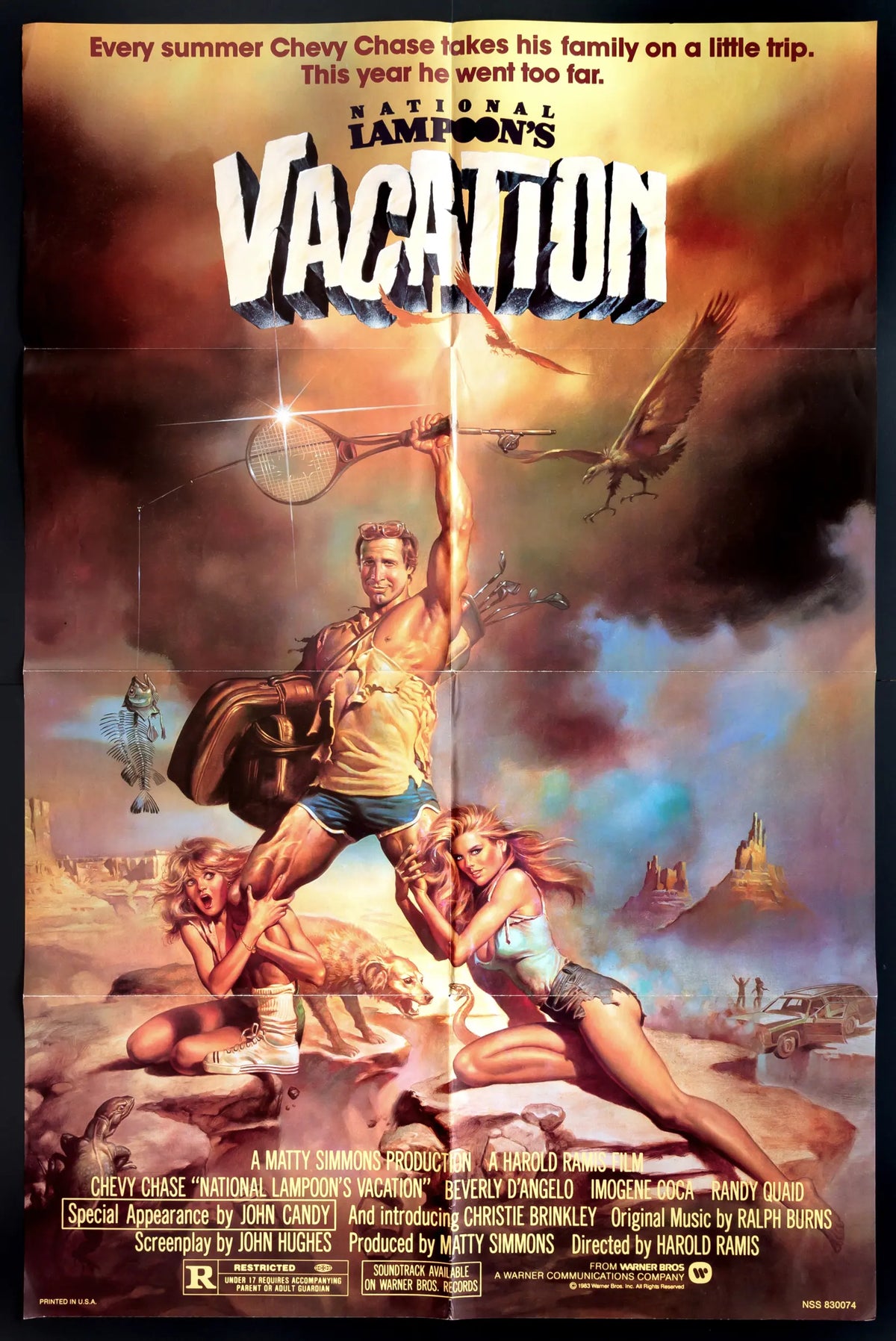National Lampoon&#39;s Vacation (1983) original movie poster for sale at Original Film Art - Vintage Movie Posters