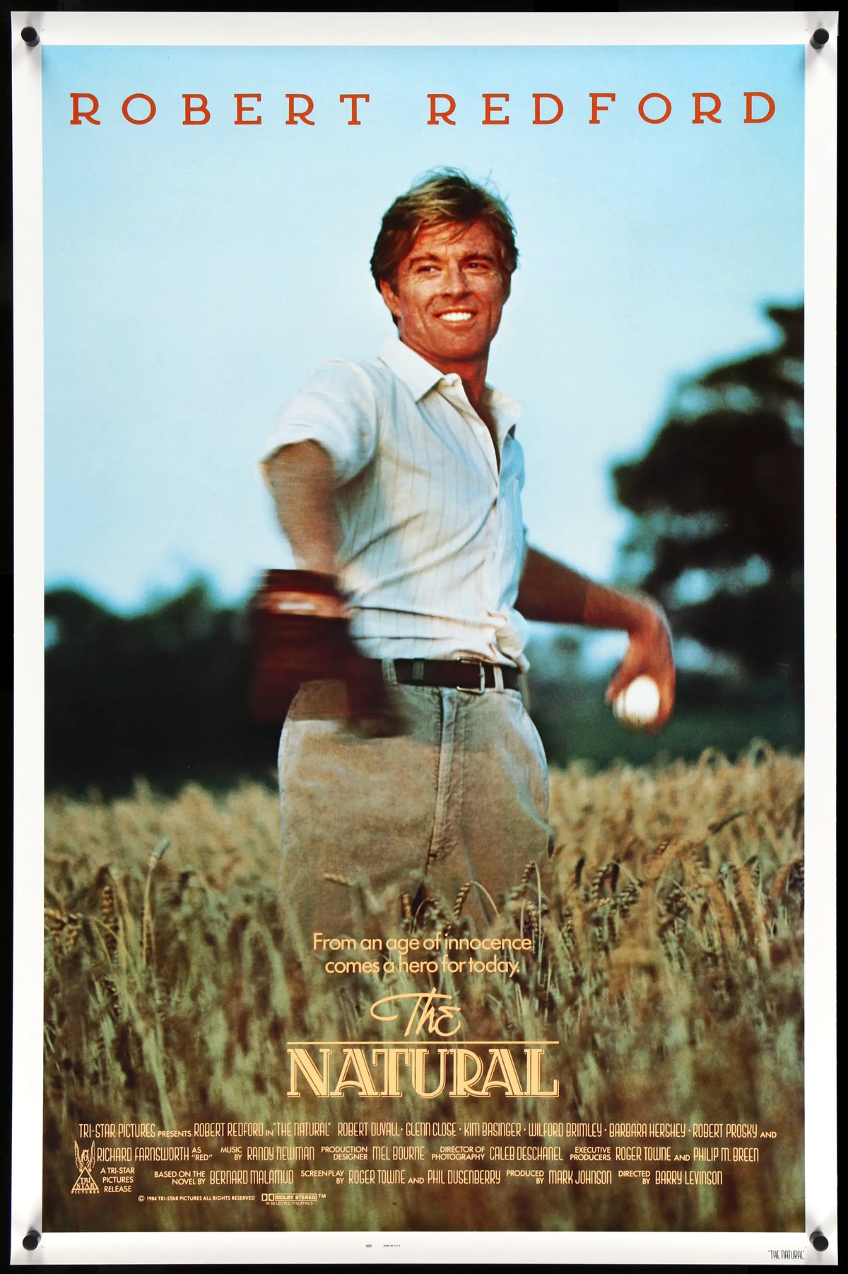 Natural (1984) original movie poster for sale at Original Film Art - Vintage Movie Posters