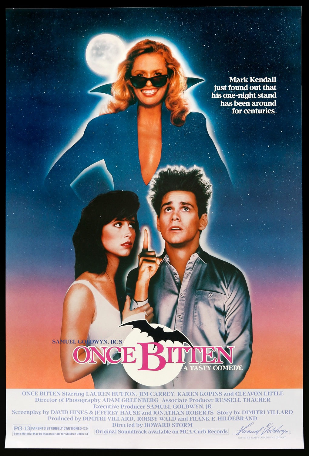 Once Bitten (1985) original movie poster for sale at Original Film Art