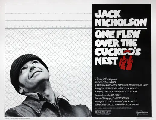 One Flew Over the Cuckoo's Nest (1975) original movie poster for sale at Original Film Art - Vintage Movie Posters