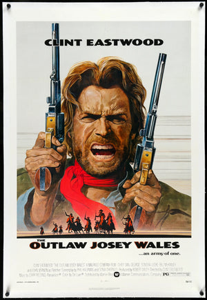 Outlaw Josey Wales (1976) original movie poster for sale at Original Film Art