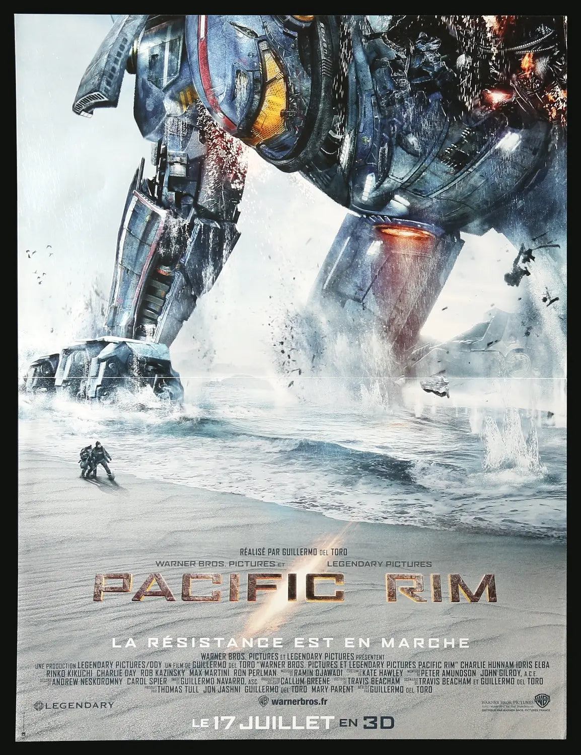 Pacific Rim (2013) Original French Petite Theatrical Movie Poster ...