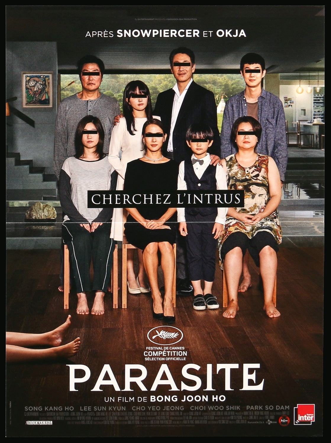 Parasite (2019) original movie poster for sale at Original Film Art - Vintage Movie Posters