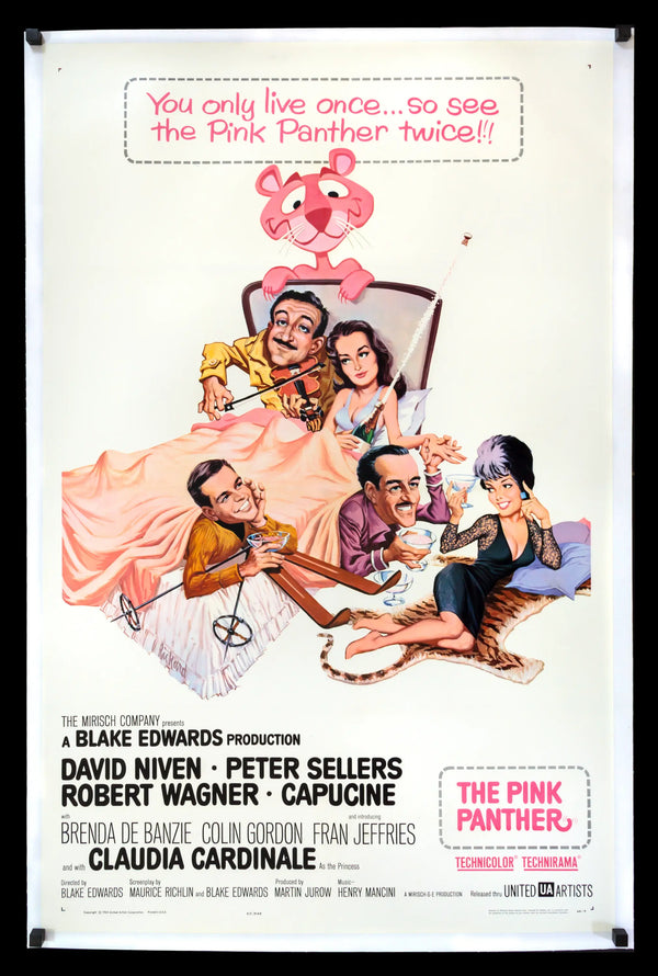 The Pink Panther (1963) Original One-Sheet Movie Poster - Original