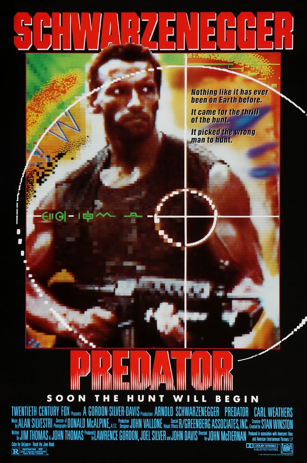 Predator (1987) original movie poster for sale at Original Film Art - Vintage Movie Posters