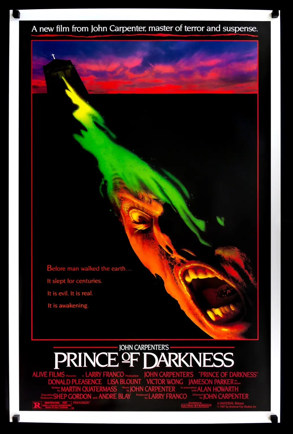 Prince of Darkness (1987) original movie poster for sale at Original Film Art - Vintage Movie Posters