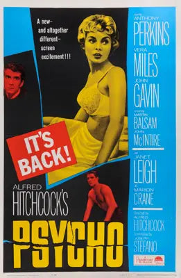 Psycho (1960) original movie poster for sale at Original Film Art - Vintage Movie Posters