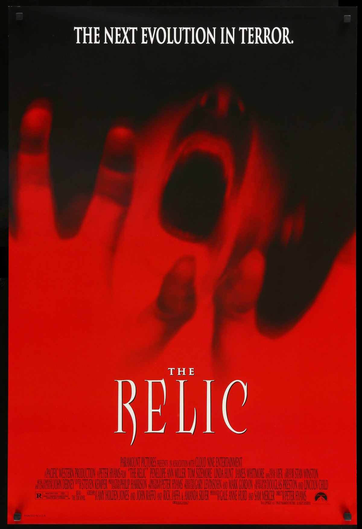 Relic (1997) original movie poster for sale at Original Film Art - Vintage Movie Posters