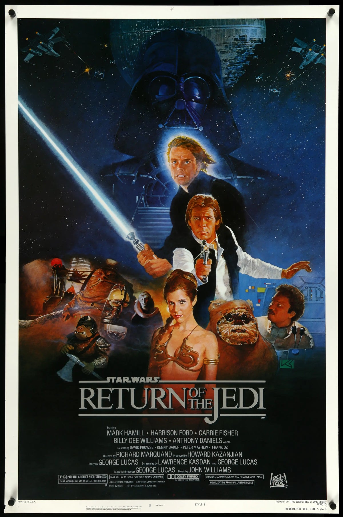 Return of the Jedi (1983) original movie poster for sale at Original Film Art - Vintage Movie Posters