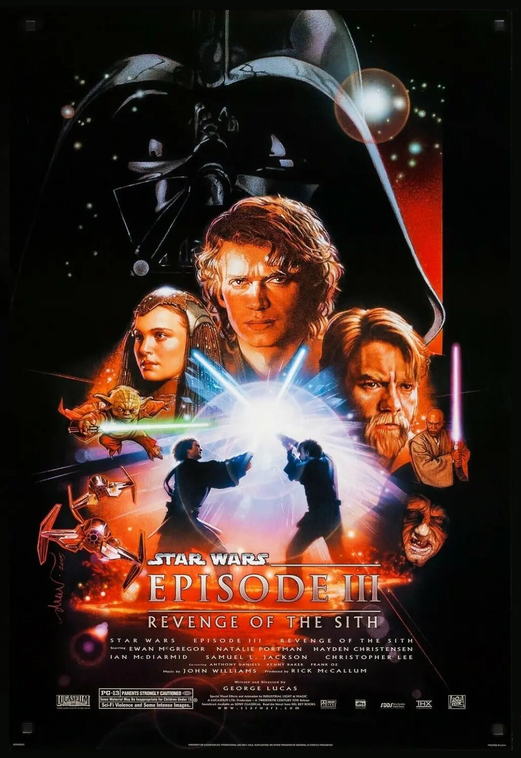 Star Wars: Episode III - Revenge of the Sith (2005) original movie poster for sale at Original Film Art