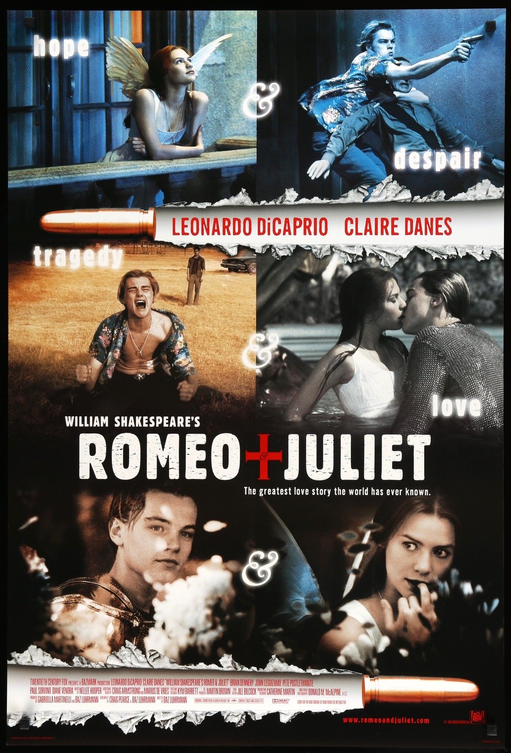 Romeo and Juliet (1996) original movie poster for sale at Original Film Art