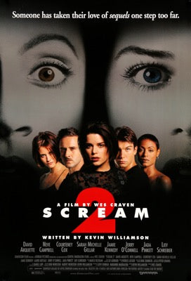 Scream 2 (1997) original movie poster for sale at Original Film Art - Vintage Movie Posters