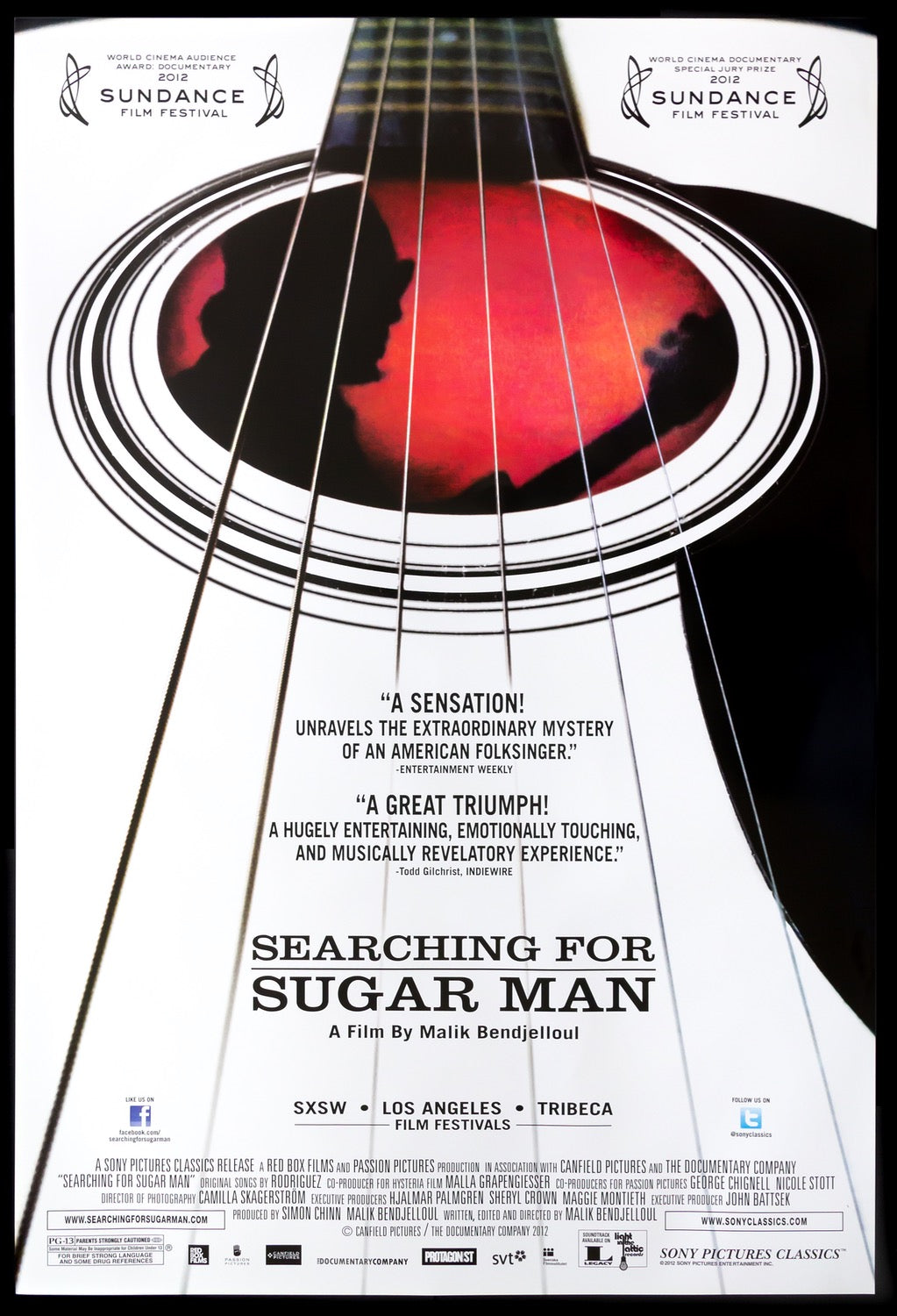 Searching for Sugar Man (2012) original movie poster for sale at Original Film Art - Vintage Movie Posters