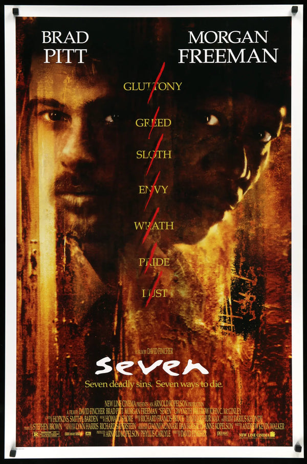 Seven (1995) Original One-Sheet Movie Poster - Original Film Art