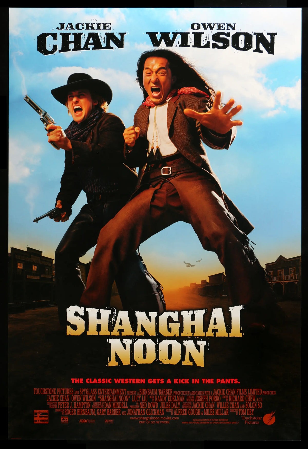 Shanghai Noon (2000) original movie poster for sale at Original Film Art