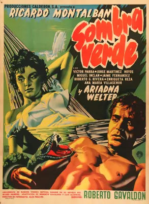 Sombra Verde (1954) original movie poster for sale at Original Film Art - Vintage Movie Posters