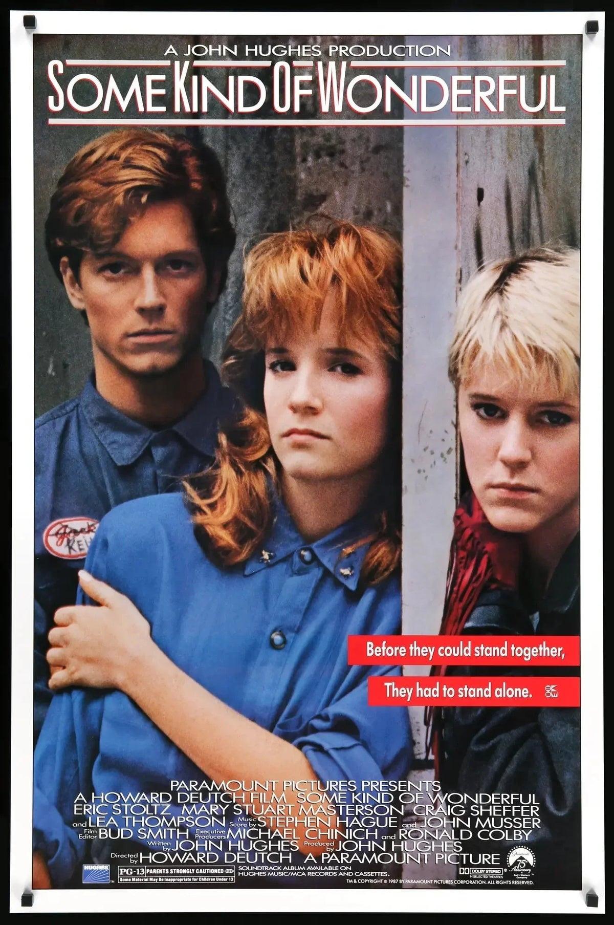 Some Kind of Wonderful (1986) original movie poster for sale at Original Film Art - Vintage Movie Posters