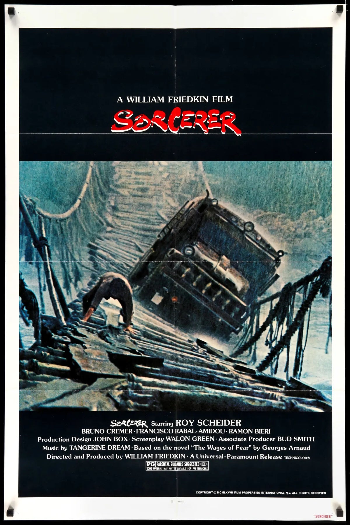 Sorcerer (1977) original movie poster for sale at Original Film Art - Vintage Movie Posters
