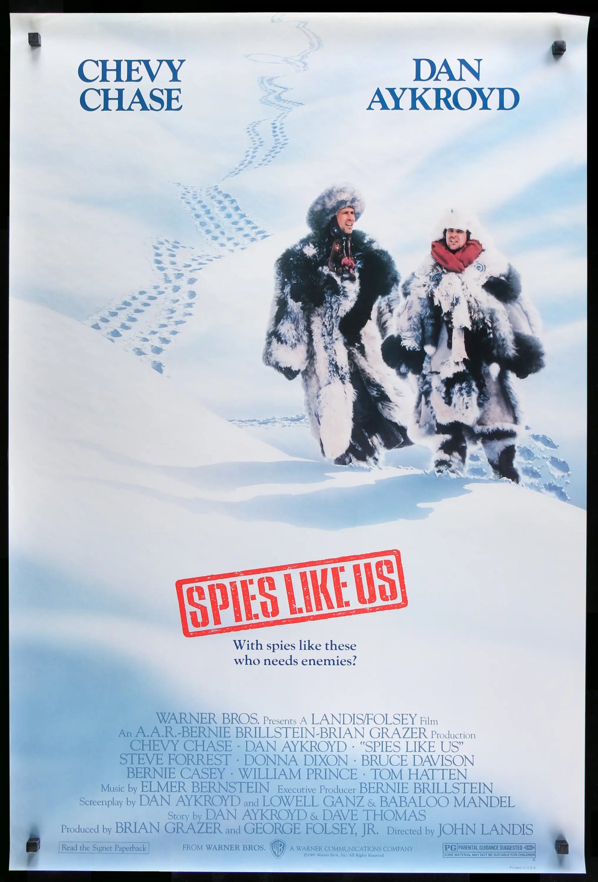 Spies Like Us (1985) original movie poster for sale at Original Film Art
