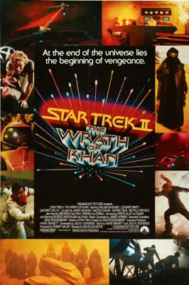 Star Trek II: The Wrath of Khan (1982) original movie poster for sale at Original Film Art - Vintage Movie Posters