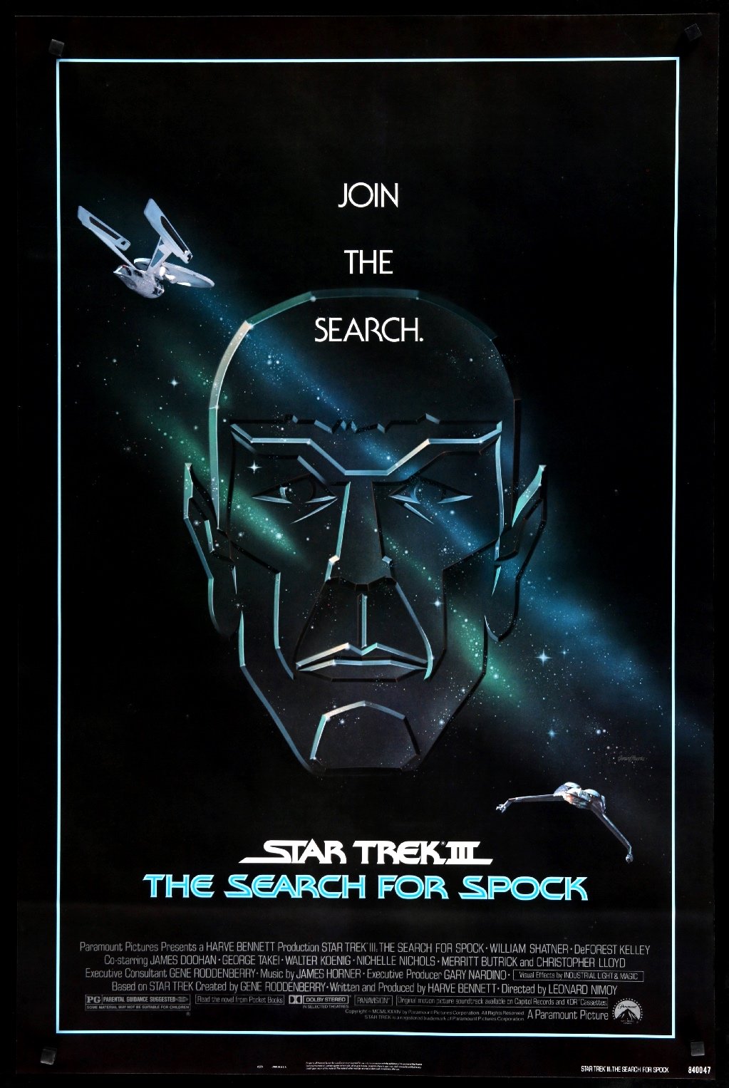 Star Trek III: The Search for Spock (1984) original movie poster for sale at Original Film Art