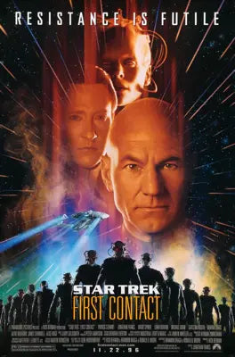 Star Trek: First Contact (1996) original movie poster for sale at Original Film Art - Vintage Movie Posters