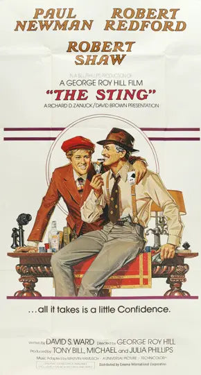 Sting (1973) original movie poster for sale at Original Film Art - Vintage Movie Posters