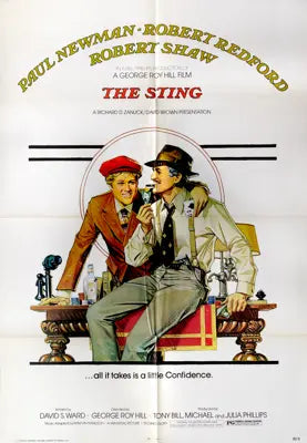 Sting (1973) original movie poster for sale at Original Film Art - Vintage Movie Posters