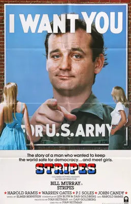 Stripes (1981) original movie poster for sale at Original Film Art - Vintage Movie Posters