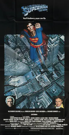 Superman: La película (1978) Póster original de la película de
