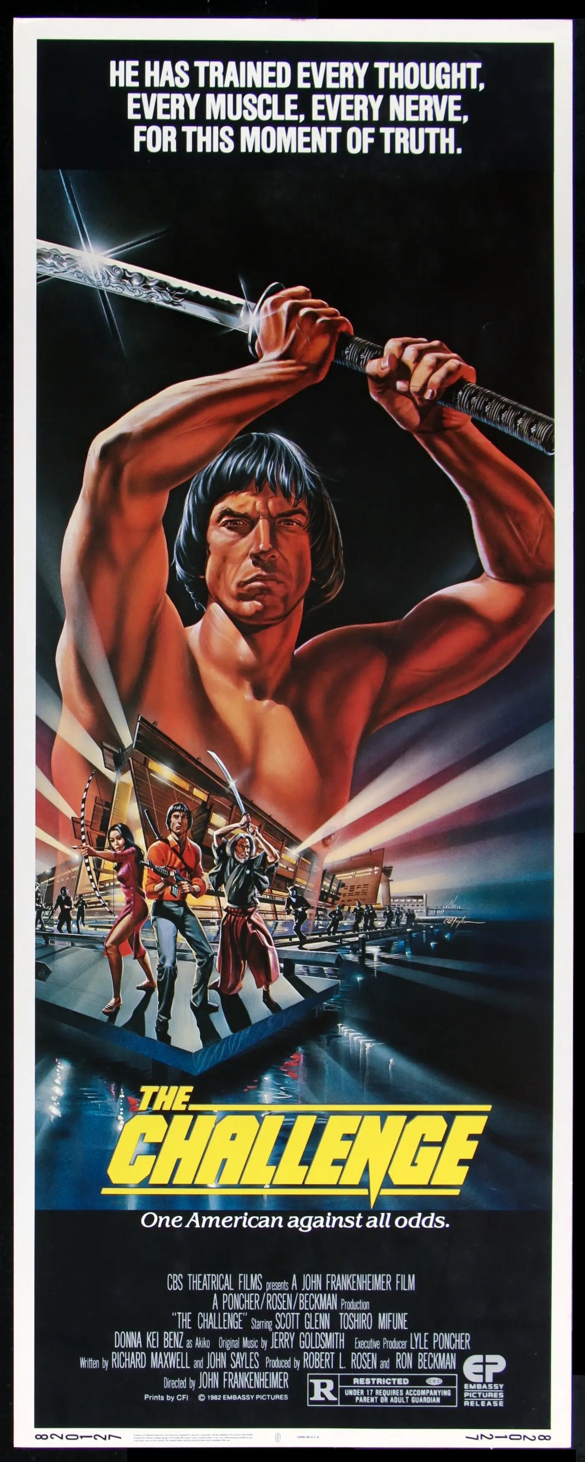 Challenge (1982) original movie poster for sale at Original Film Art