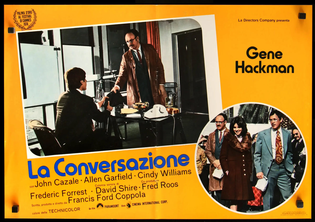 Conversation (1974) original movie poster for sale at Original Film Art - Vintage Movie Posters