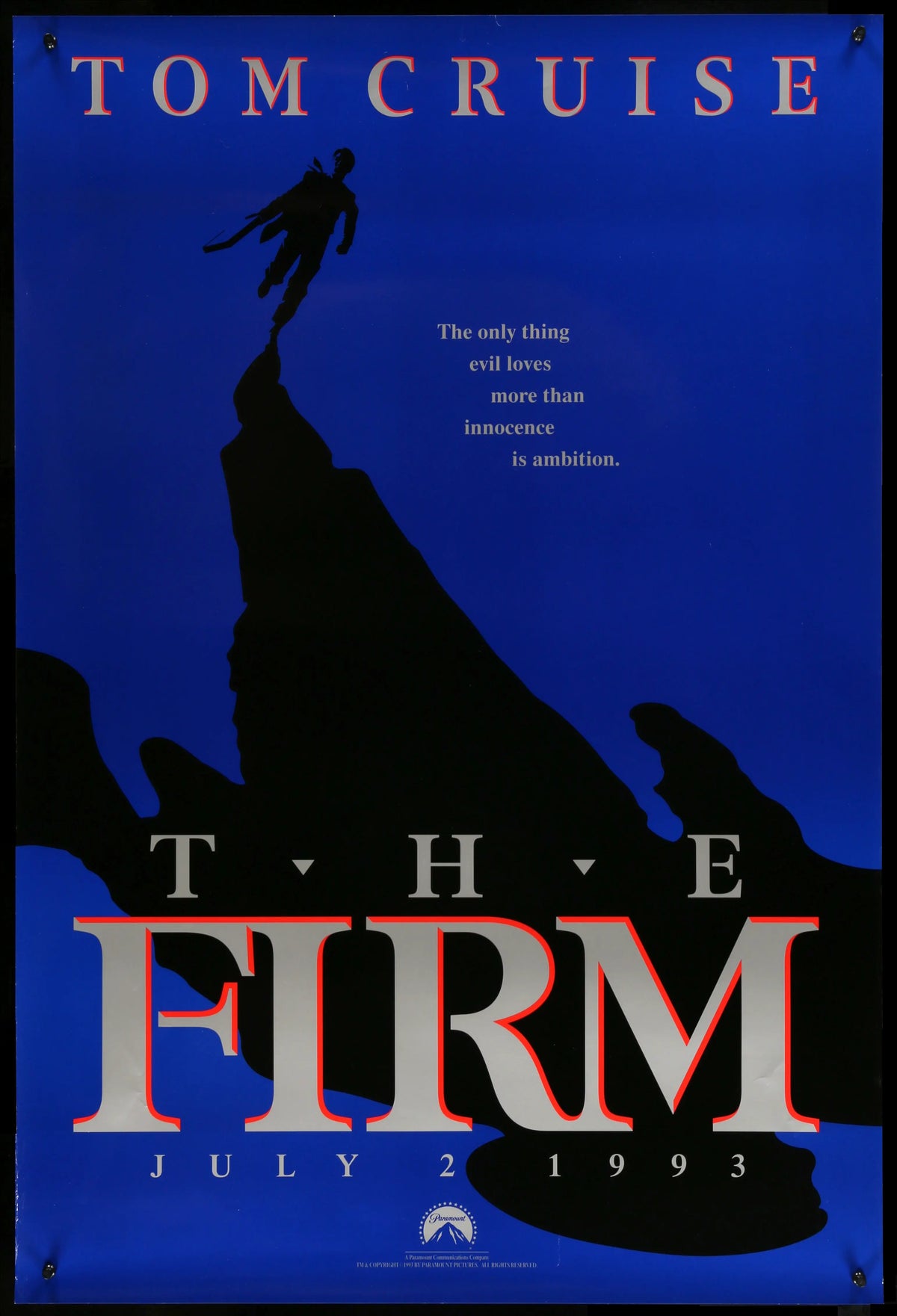 Firm (1993) original movie poster for sale at Original Film Art - Vintage Movie Posters