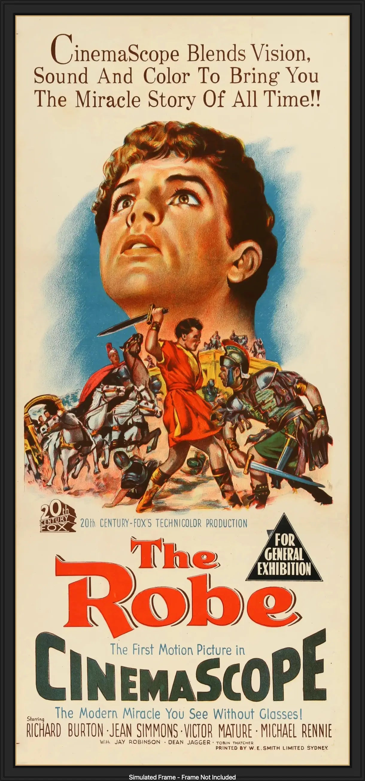 The Robe (1953) Original Australian Daybill Movie Poster - Original ...