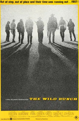 Wild Bunch (1969) original movie poster for sale at Original Film Art