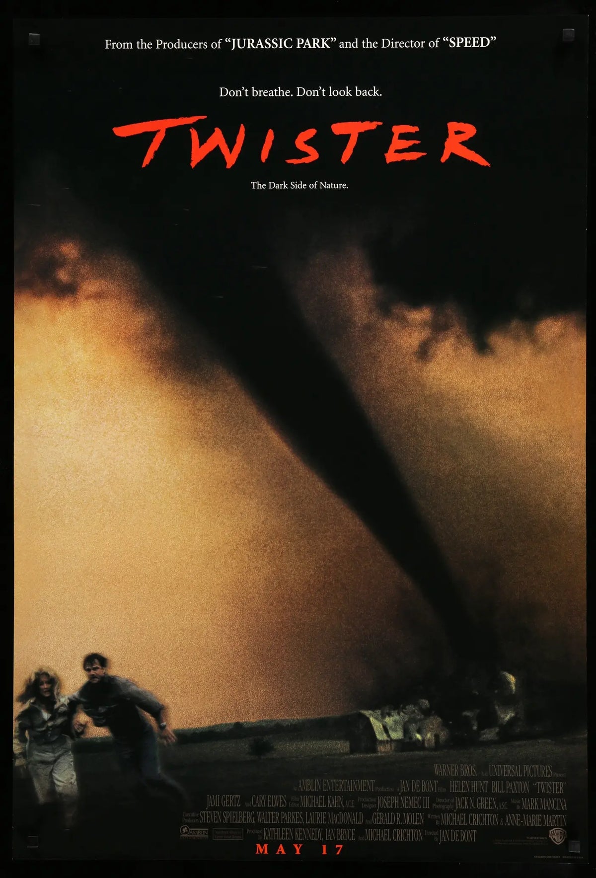 Twister (1996) original movie poster for sale at Original Film Art - Vintage Movie Posters