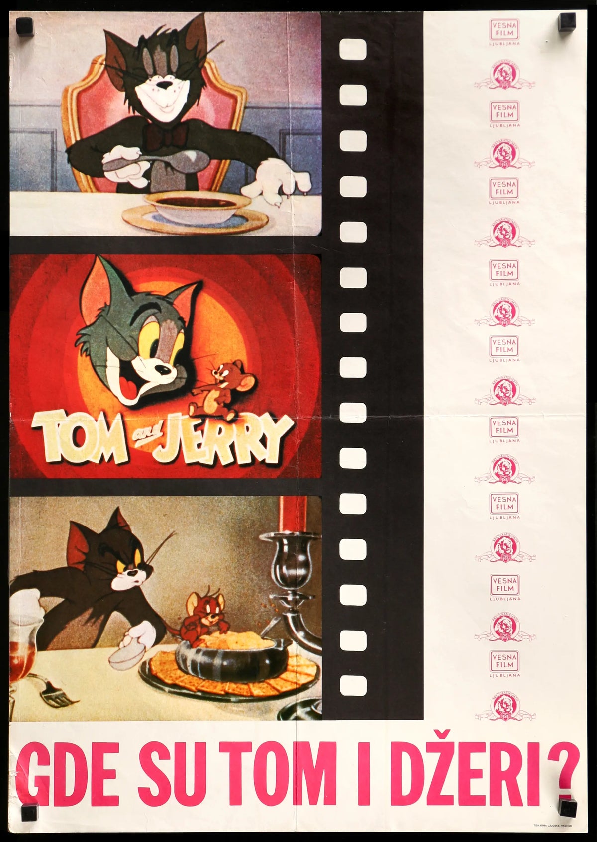 Where Are Tom and Jerry? (1981) original movie poster for sale at Original Film Art