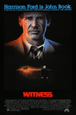 Witness (1985) original movie poster for sale at Original Film Art - Vintage Movie Posters