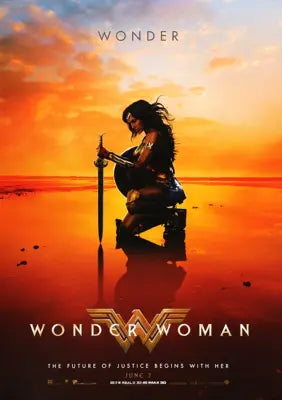 Wonder Woman (2017) original movie poster for sale at Original Film Art