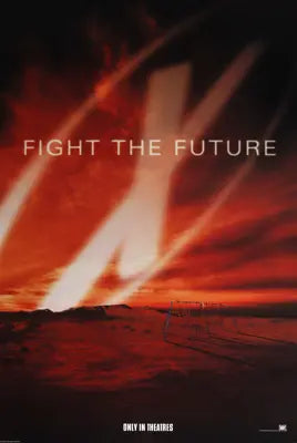 X-Files: Fight the Future (1998) original movie poster for sale at Original Film Art - Vintage Movie Posters