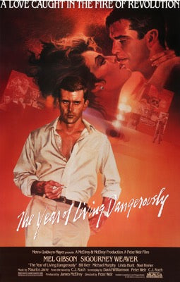 Year of Living Dangerously (1982) original movie poster for sale at Original Film Art - Vintage Movie Posters